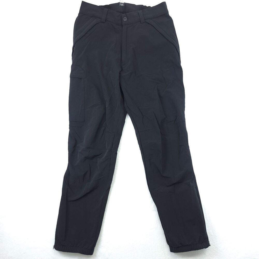 Patagonia Guide Pants Mens Size 32x31 Hiking Outdoors Black Ankle Zippers